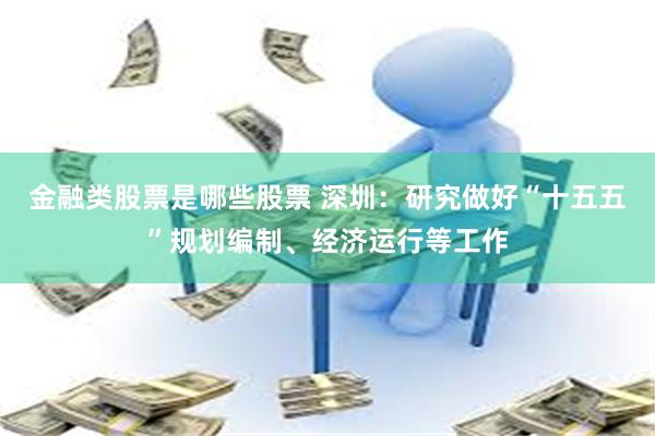金融类股票是哪些股票 深圳：研究做好“十五五”规划编制、经济运行等工作