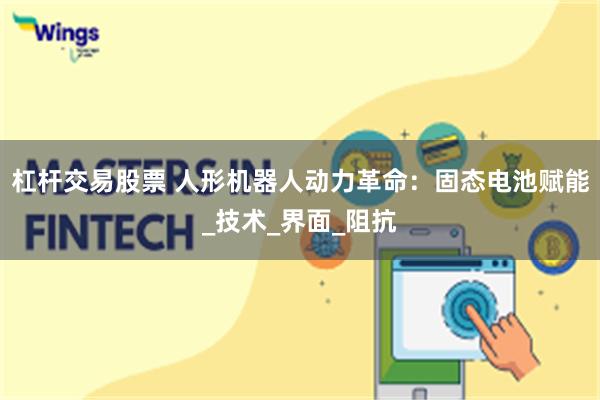杠杆交易股票 人形机器人动力革命：固态电池赋能_技术_界面_阻抗