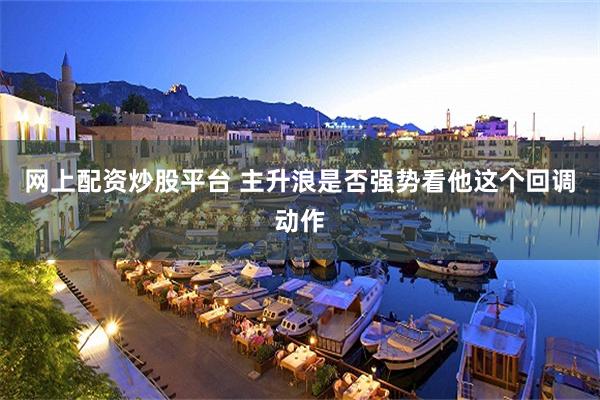 网上配资炒股平台 主升浪是否强势看他这个回调动作